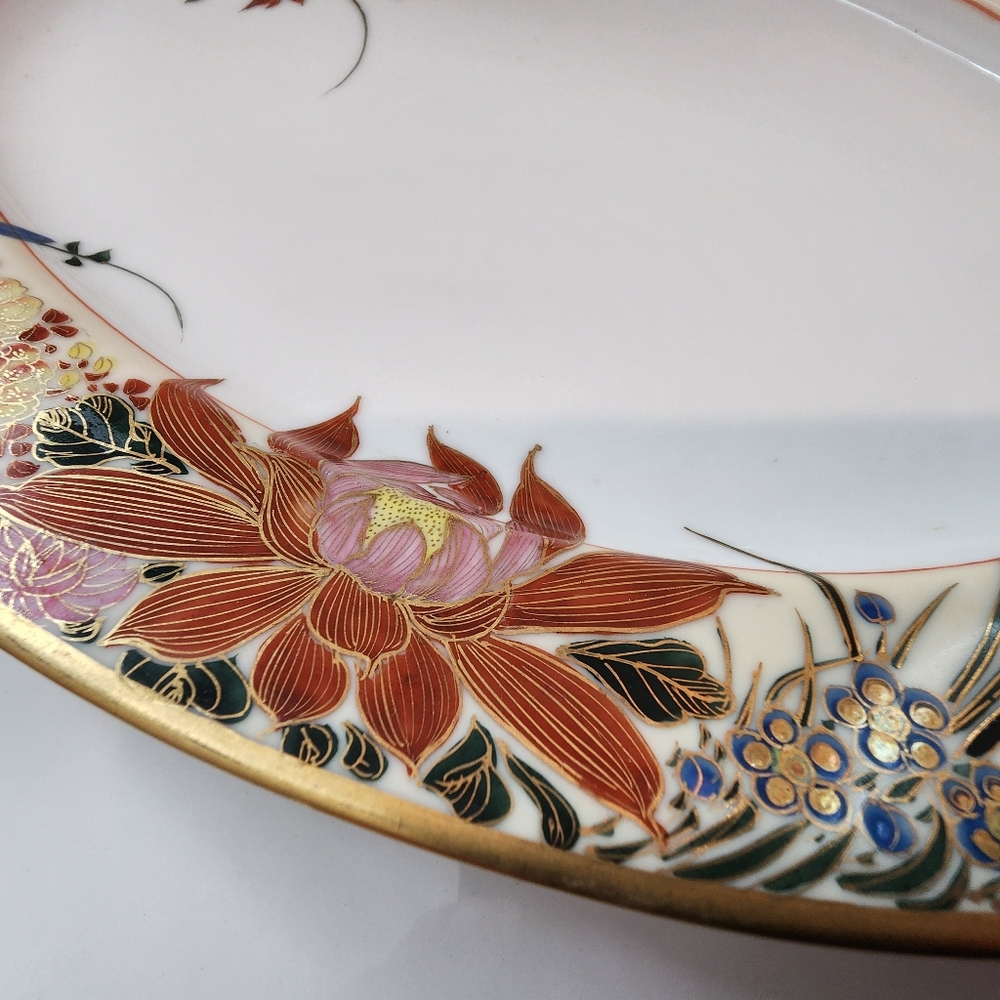 Chinoiserie decorative plate - Picture 4 of 6
